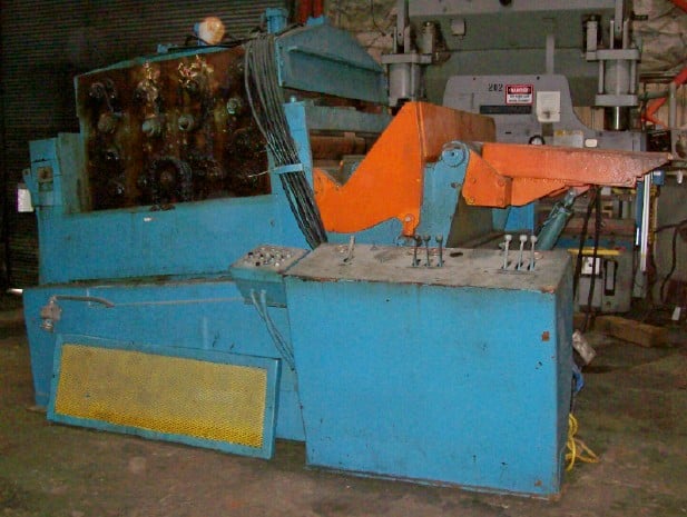 40000 lb. American Steel Line #1000, uncoiler/straightener comb., 72" OD, 19"-24" ID, 60" mandrel, (5) 5" - Image 3
