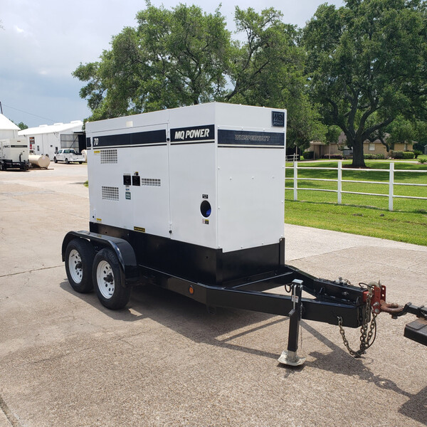 56 KW Multiquip #DCA70SSIU4f, diesel, sound attenuated enclosure, 240/480 Volts, 11881 hours, 2012 - Image 1