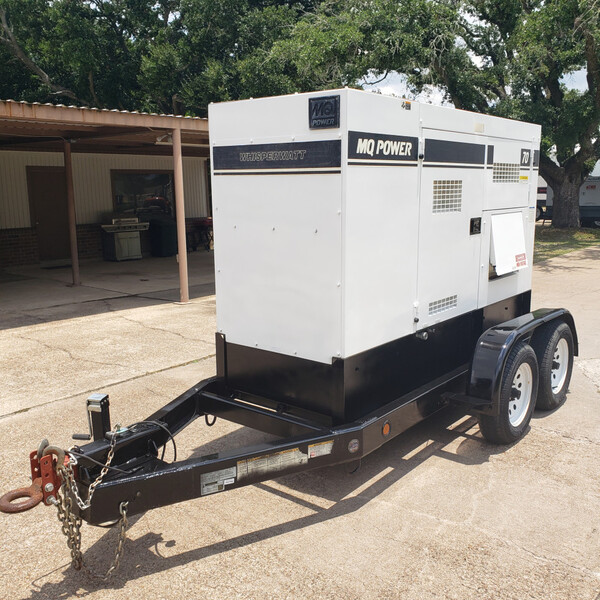 56 KW Multiquip #DCA70SSIU4f, diesel, sound attenuated enclosure, 240/480 Volts, 11881 hours, 2012 - Image 2