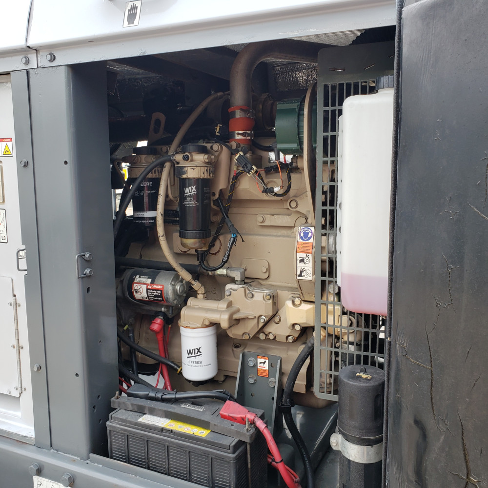 96 KW Wacker Neuson #G120, diesel, sound attenuated enclosure, 240/480 Volts, 20764 hours - Image 7