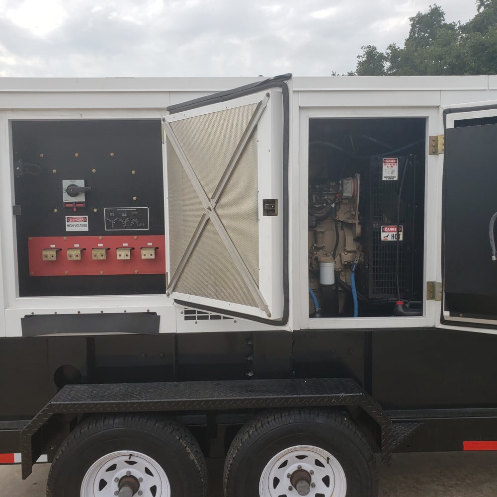 200 KW Detroit Diesel #MTU200, diesel, sound attenuated enclosure, 240/480 Volts, 1363 hours, 2007 - Image 5