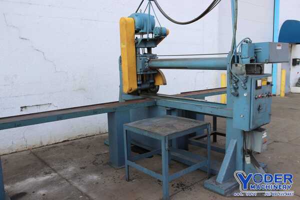 60" Custom travel abrasive saw, #71148 - Image 9