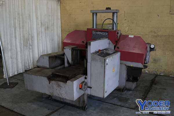 11.8" x 11.8" Behringer #HBP303A, 2-post horizontal band saw, 2001, #69883 - Image 1