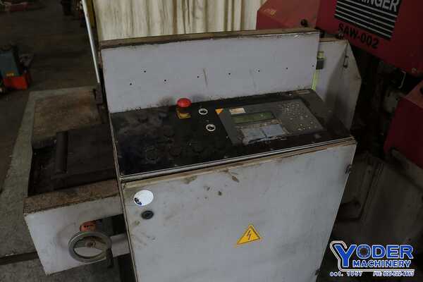 11.8" x 11.8" Behringer #HBP303A, 2-post horizontal band saw, 2001, #69883 - Image 9