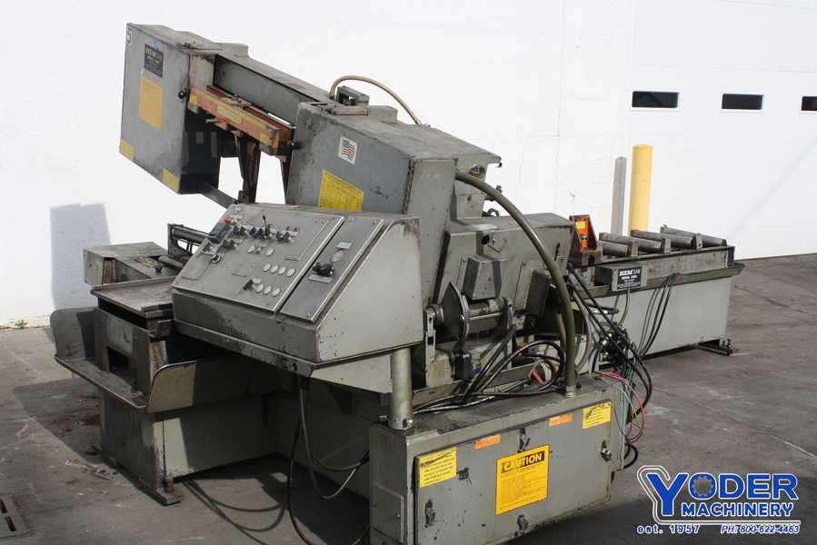 16" x 16" Hem #H130HA, automatic horizontal band saw, 10' 6" x 1-1/2" blade, 10 HP, 1995, #66196 - Image 2