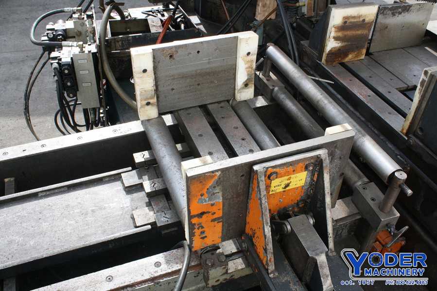 16" x 16" Hem #H130HA, automatic horizontal band saw, 10' 6" x 1-1/2" blade, 10 HP, 1995, #66196 - Image 3