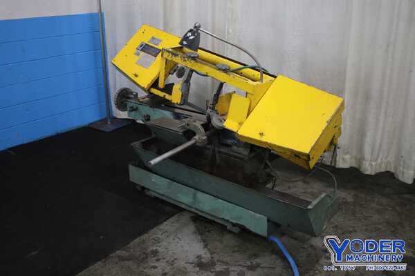 9" x 16" W.F. Wells #W9, horizontal band saw, 11.6' x 1" blade, 2 HP, coolant, 1979 - Image 1