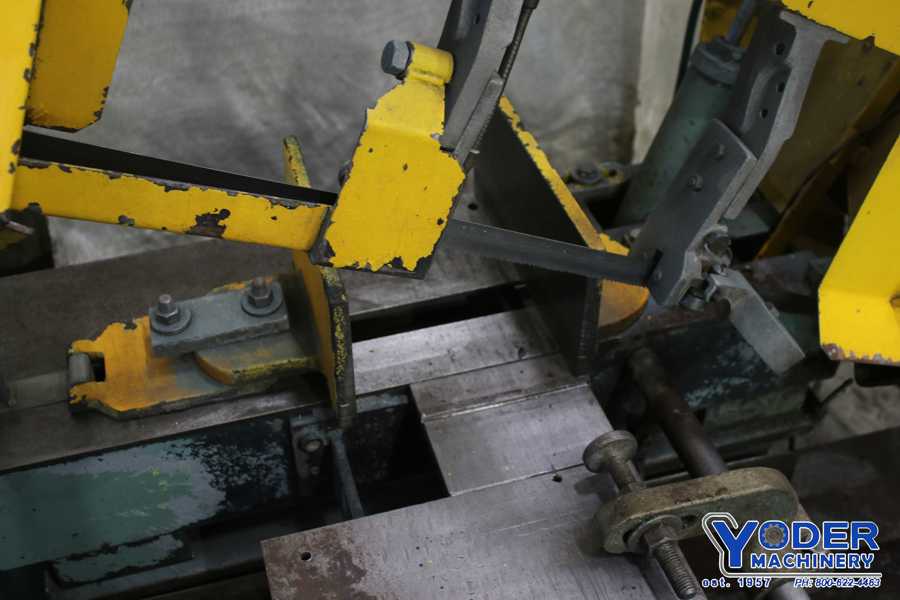 9" x 16" W.F. Wells #W9, horizontal band saw, 11.6' x 1" blade, 2 HP, coolant, 1979 - Image 2