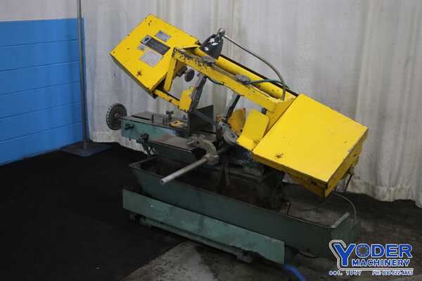 9" x 16" W.F. Wells #W9, horizontal band saw, 11.6' x 1" blade, 2 HP, coolant, 1979 - Image 10