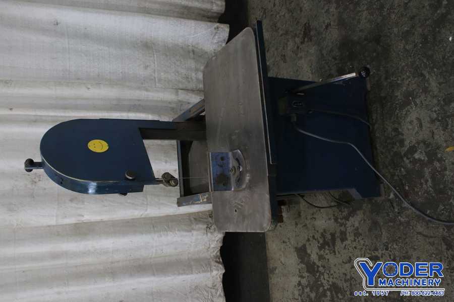 8-3/4" x 8-1/2" Roll-In, vertical band saw, 9' x 3/4" blade, 30" x 18-1/2" table, 3/4 HP - Image 7