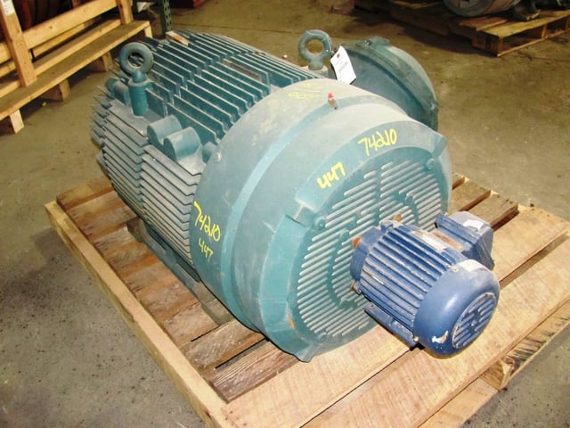 200 HP 1800 RPM Reliance, Frame 447T, TEAOBB EXP, 460 Volts, New Surplus - Image 3