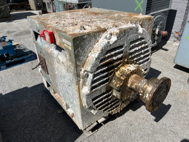 600 HP 600 RPM General Electric, Frame 8405S, DPSB, 2400/4800 Volts - Image 2
