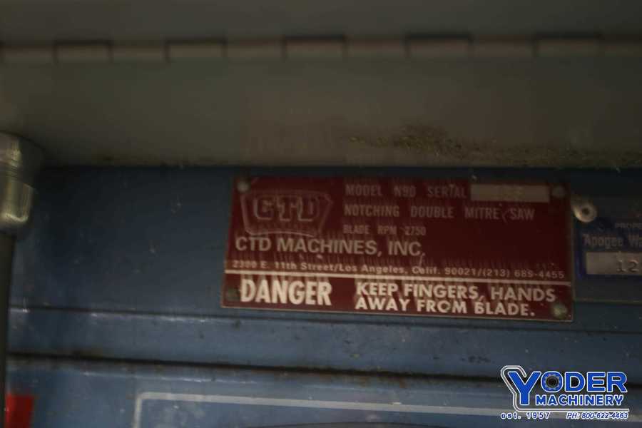 14" CTD #N90, high speed cold saw, #76406 - Image 3
