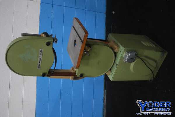 14-1/2" x 6" Delta Rockwell #28-290, vertical band saw, 14" x 14" table, #75114 - Image 8