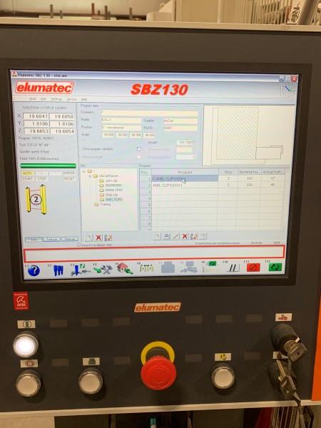 Elumatec #SBZ-130, CNC Profile Machining Center, 3-Axis, 386.61" max L, 12.20" width x 10.24" H, 386.61" X - Image 5