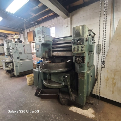 Fellows #36-6, gear shaper, 40" dia., 6" stroke, 4" spindle diameter, T-slotted tables, tooling - Image 2