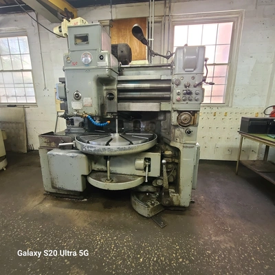 Fellows #36-6, gear shaper, 40" dia., 6" stroke, 4" spindle diameter, T-slotted tables, tooling - Image 10