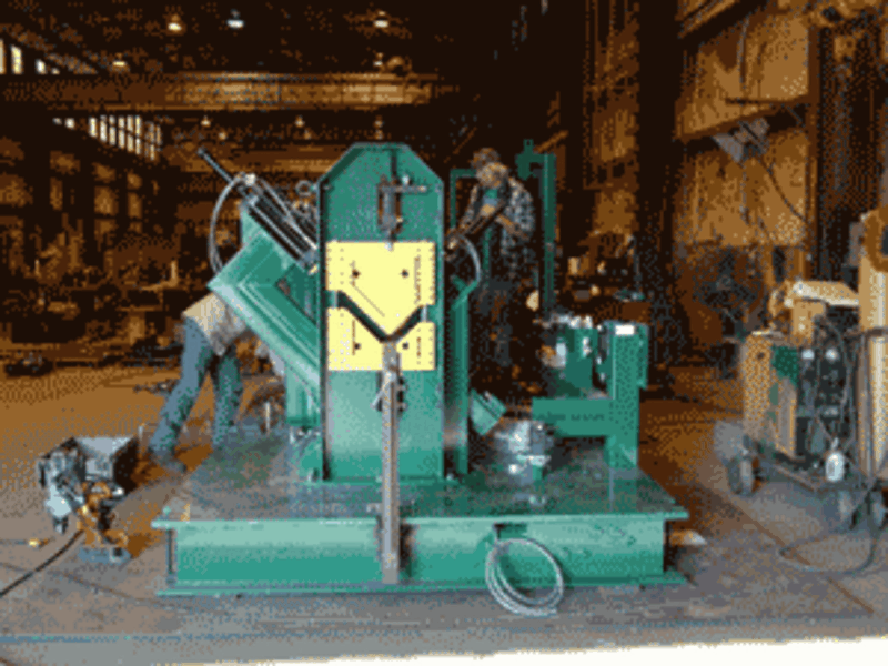 Computer Controller, 8" x 8" x 1" angle, 1" x 12" flat bar maximum capacity - Image 2