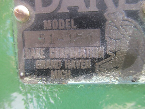 50 Ton, Dake Norta-Matic #51-150, hydraulic press w/feeder - Image 10