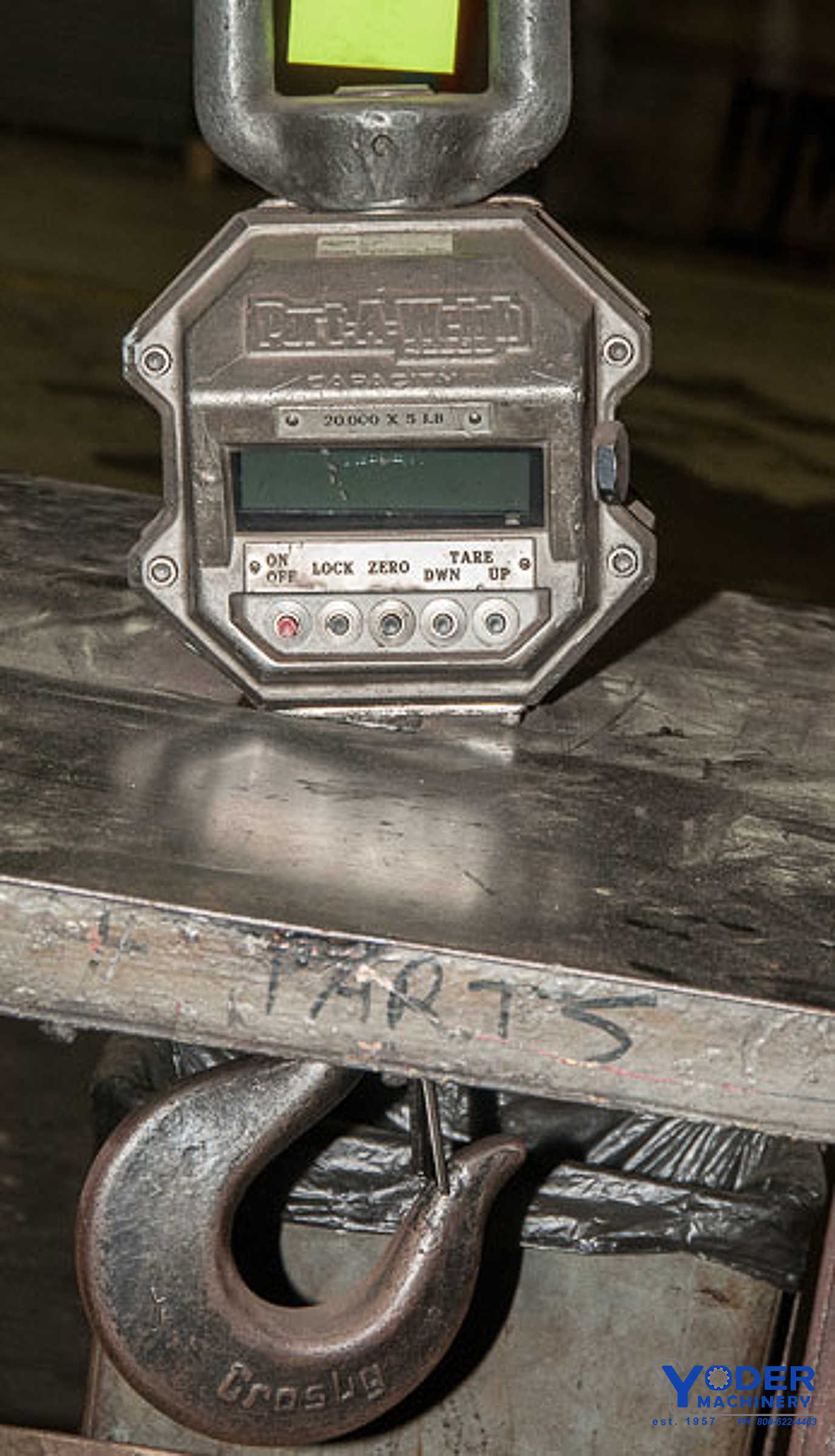 20000 lb. Port-A-Weigh #MSI-4260, crane scale, #64268 - Image 6