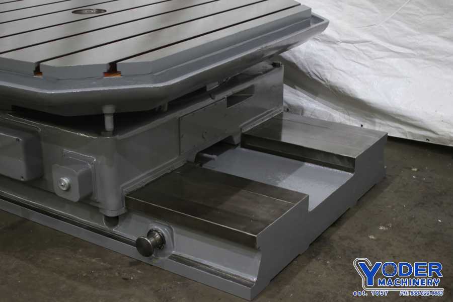 78" x 78" Skoda, power rotary table, #74916 - Image 5