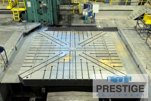 216" x 216" Innocenti #CWD, B-Axis rotary table,W-187.5", 176 ton weight capacity, #32793 - Image 1