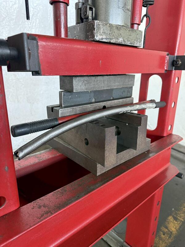 30 Ton, Pittsburgh, H Frame Hydraulic Press, 23-3/4" between posts, adj table height, floor standing - Image 5