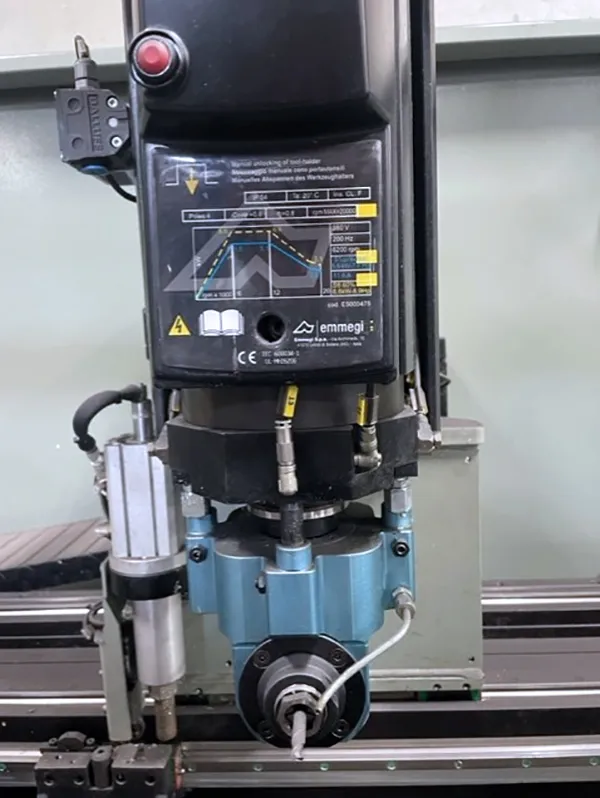 Emmegi #Phantomatic-T3A, vertical machining center, 8 automatic tool changer, 169" X, 10.5" Y, 12" Z, 18000 - Image 9
