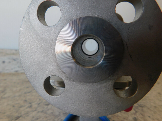 3/4" Velan #H330, ball valve, 275 psig, class 150# flanged, CF8M, new - Image 6