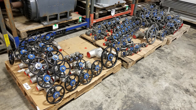 3/4", 1", 1-1/2", Powell, Forged Steel Valves, qty. 92, NEW - Image 1