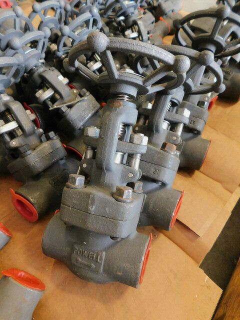3/4", 1", 1-1/2", Powell, Forged Steel Valves, qty. 92, NEW - Image 7