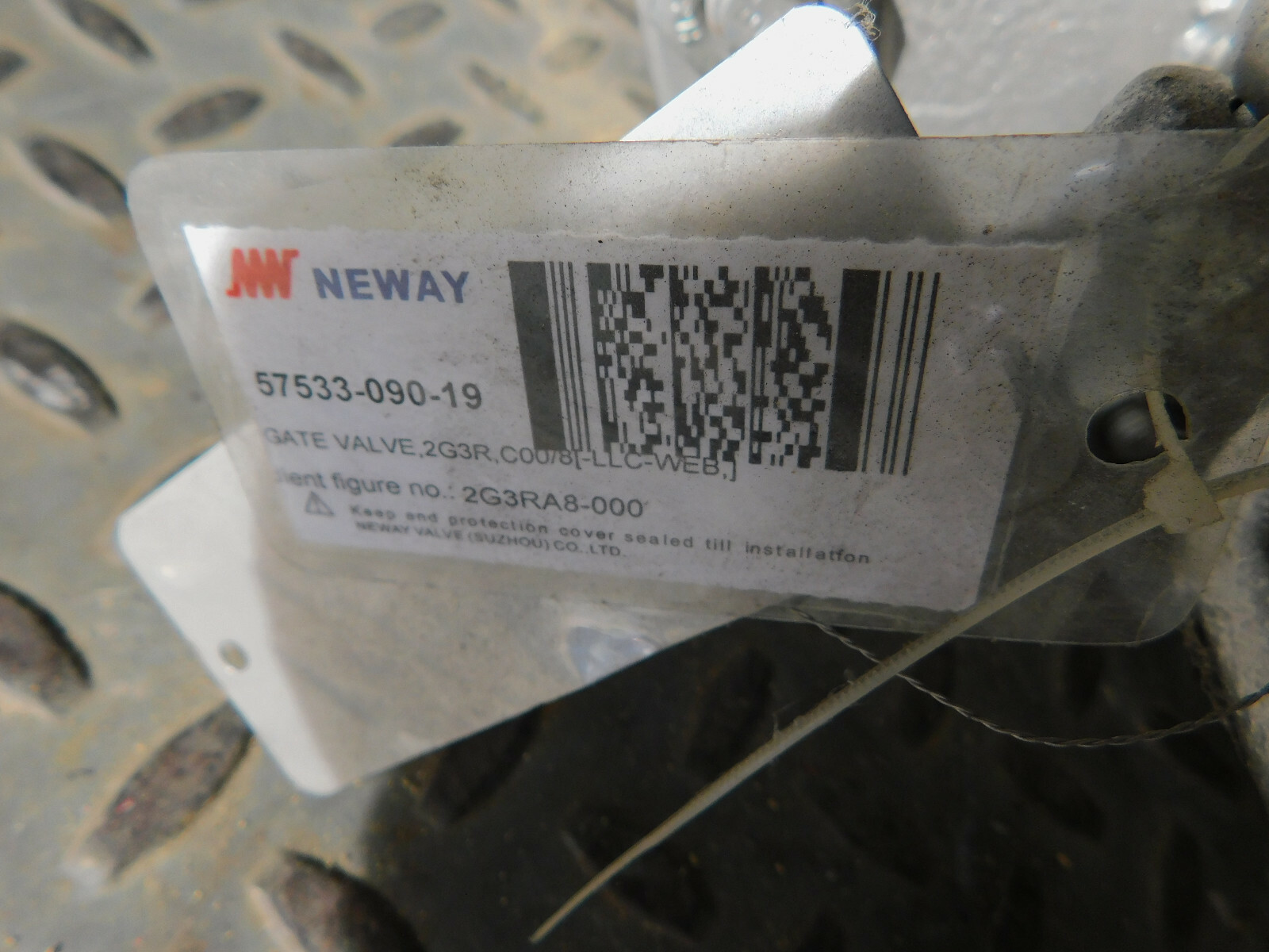 2" Neway #2G3RA8-000, Gate Valve, 740 psi @ 100 F, Class 300, NEW - Image 4