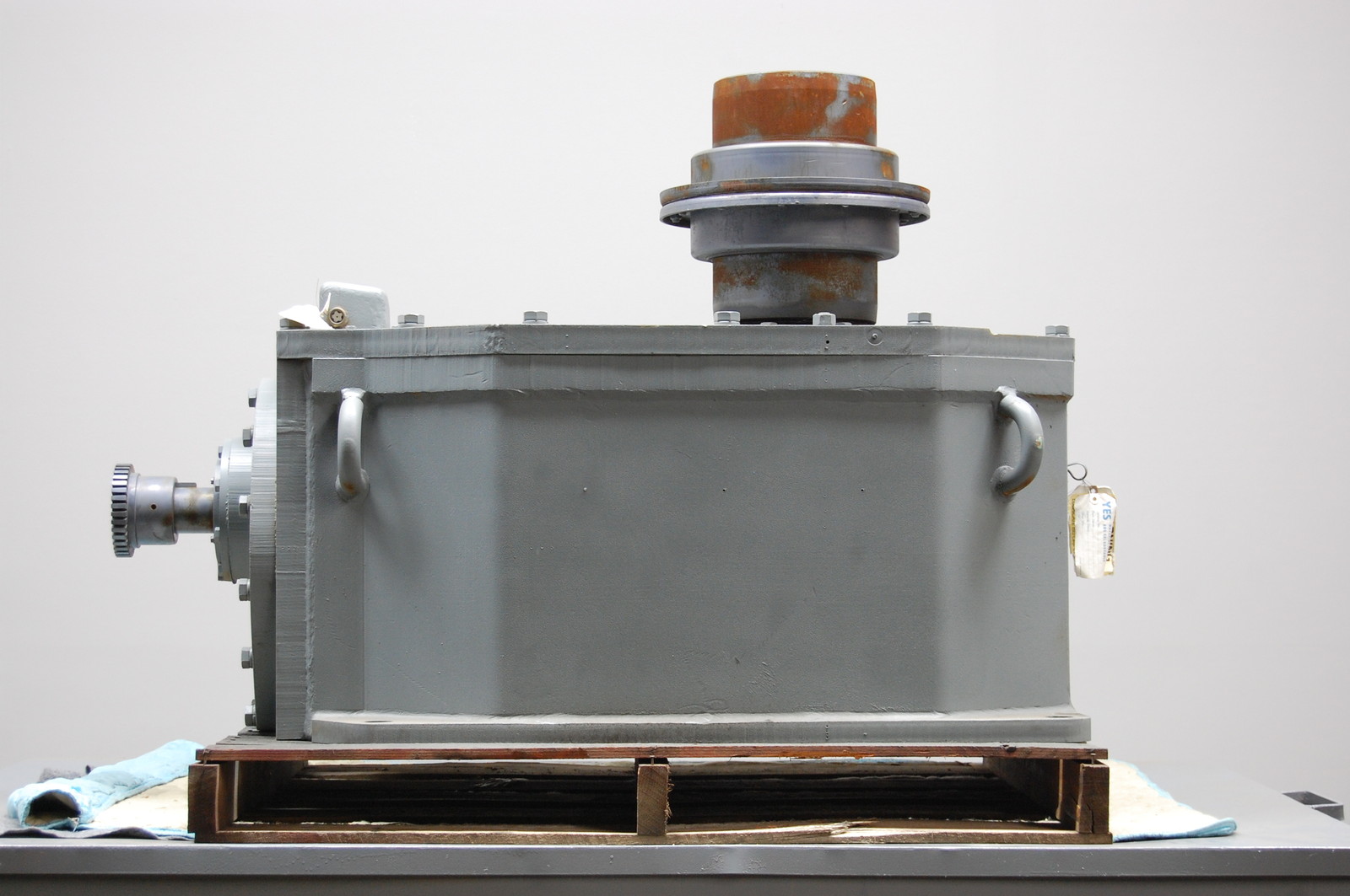 250 HP, Lightnin #805-SPDS, Worm Gear Gearbox, 348 RPM output, 5.11:1 Ratio, 2-3/4" input shaft, Rebuilt - Image 3