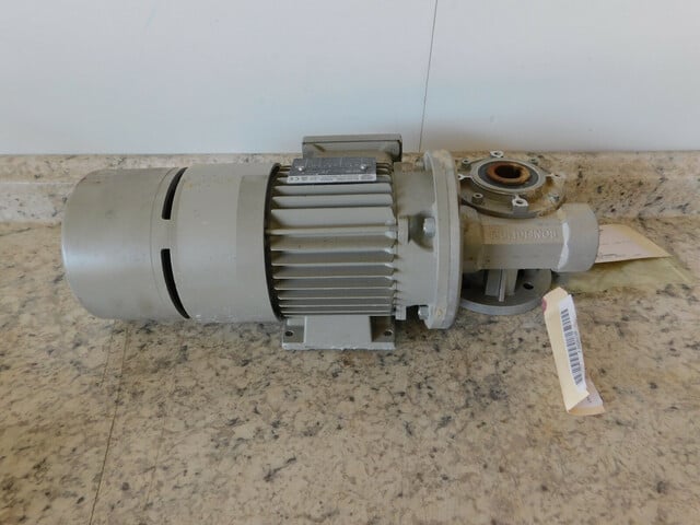 .33 HP 1360 RPM Electro Adda #FCP71FE-4, Gearmotor w/Bonfiglioli Brake, 230/400 Volts, New - Image 3