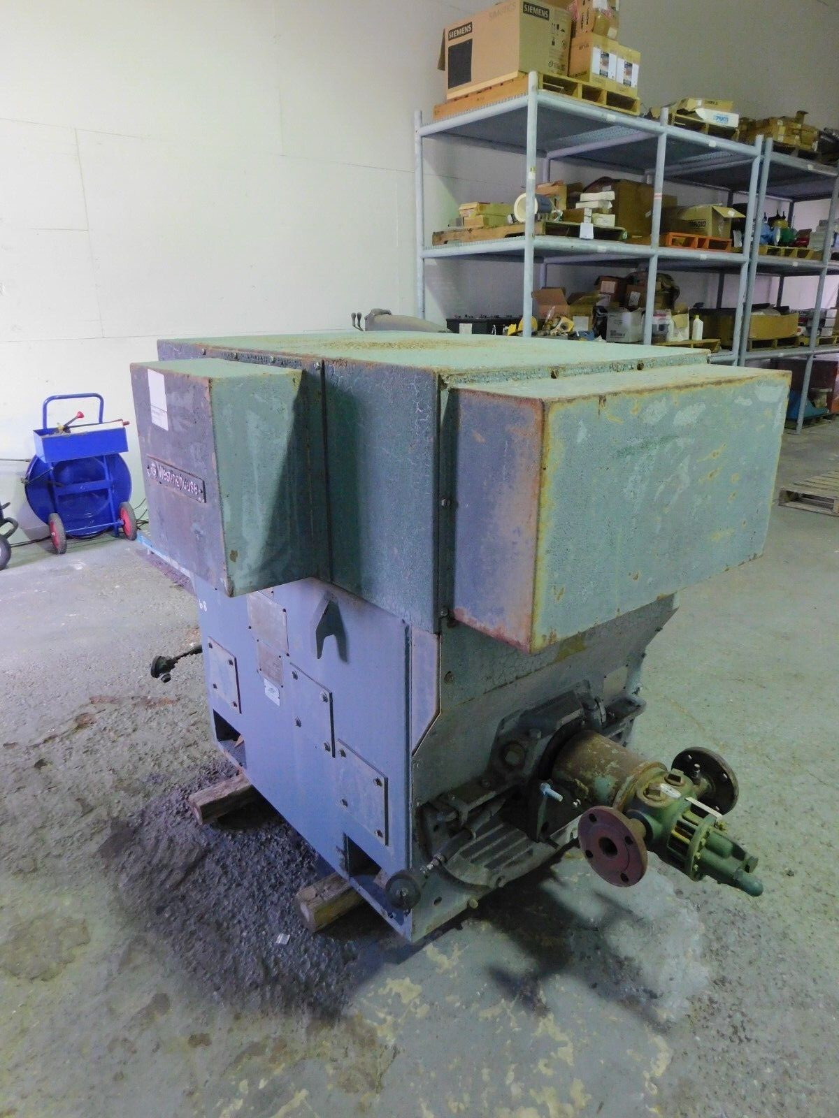 500 HP 3573 RPM Westinghouse LAC Induction Motor, Frame 5808-H, 2300 Volts, 2 Poles, 3 phase, Used - Image 4
