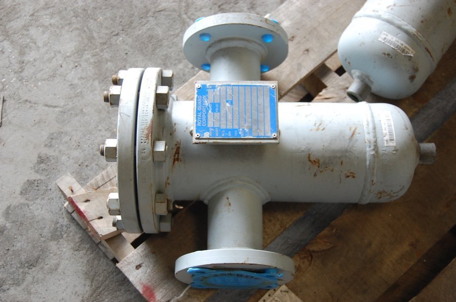 3" Royal Guard, Simplex Strainer, Type 55, 275 PSI @ 100 F, 1/2" Drain, 6" diameter x 22" L, 2006, NEW - Image 5