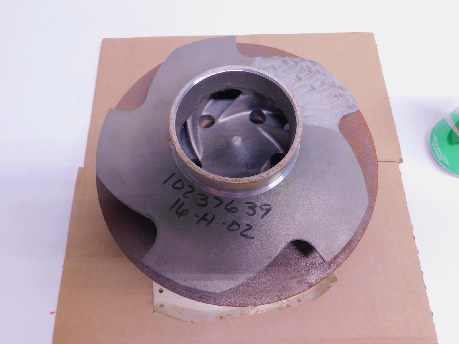 Pump Impeller, 8" outside dimension impeller, 5 Vane - Image 2