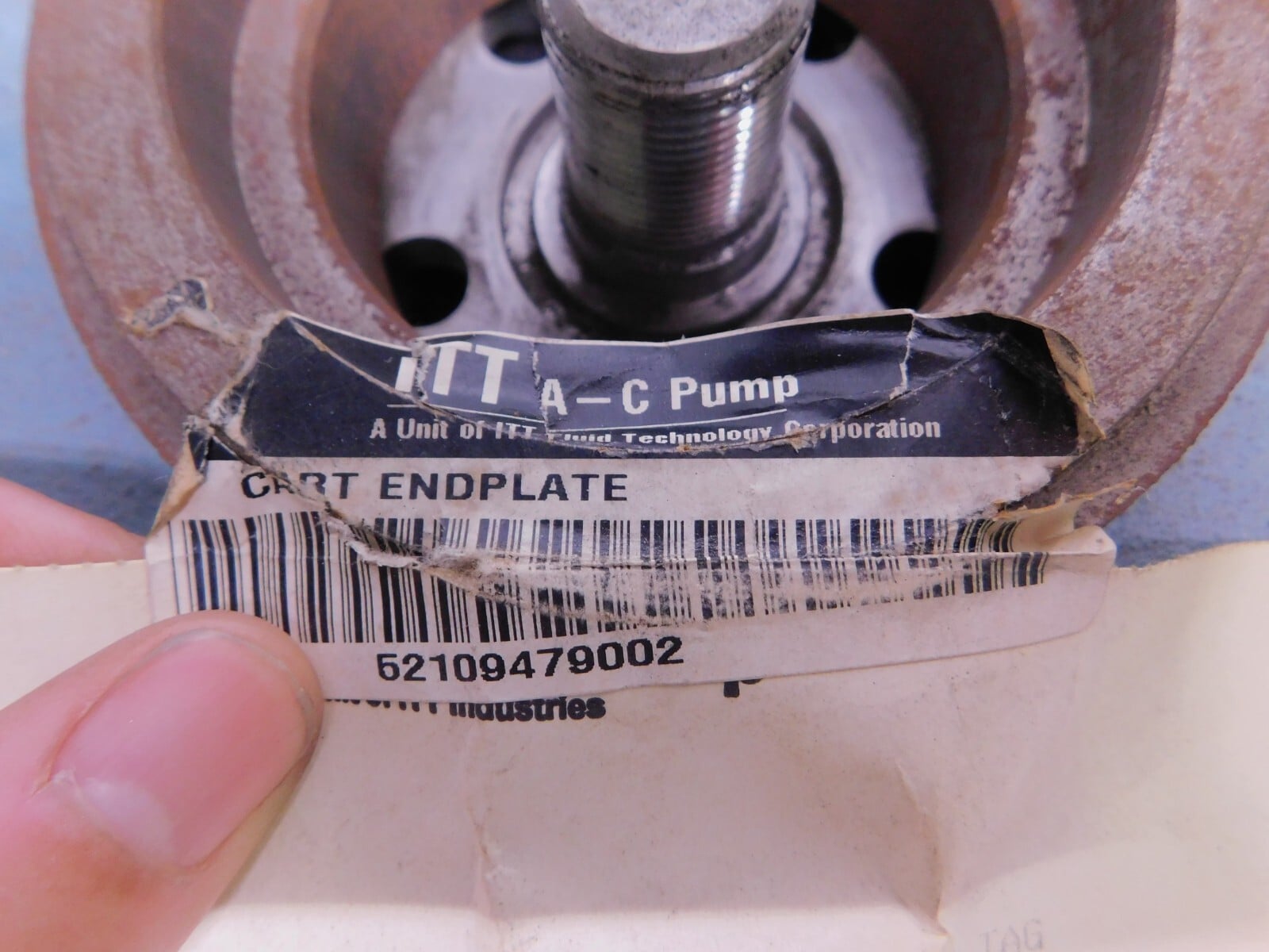 Pump Impeller, 8" outside dimension impeller, 5 Vane - Image 5
