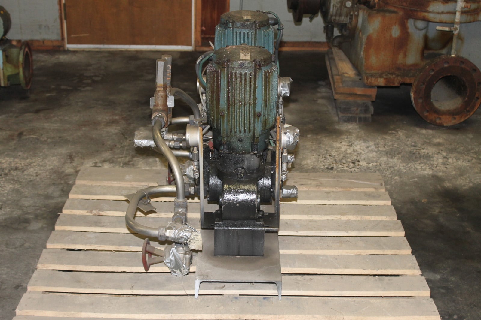 1" #1724F4SESEM1C5, Anti Foam Feed Pump, Size 1" x 1", 10.5/9.4 GPH @ 100/350 psi, 1 HP - 1725 RPM Motor, Used - Image 8