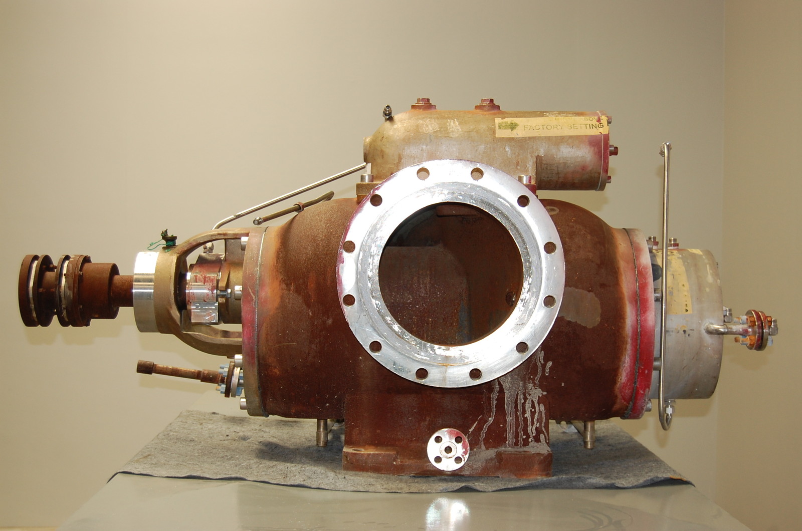 3960 GPM @ 232 psi, Leistritz #L2NG, Screw Pump, 14" x 14", 316 Stainless Steel body, Used - Image 1
