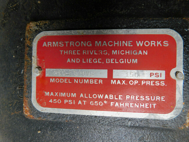 2-1/2" Armstrong #250-LS10VB, Inverted Bucket Steam Trap, 2-1/2" NPT, NEW - Image 5