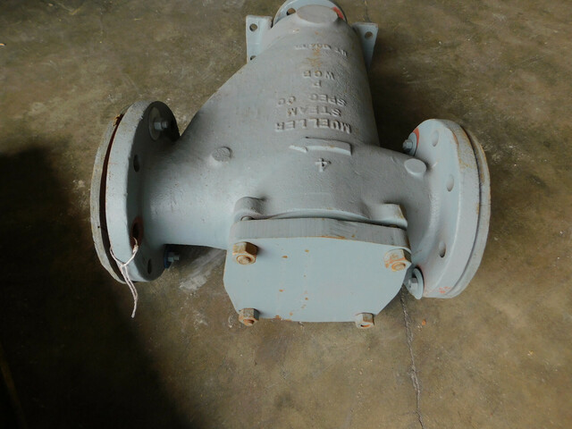 Mueller, Basket Steam Trap, 4", 2" 150# Bottom Flange, NEW - Image 7