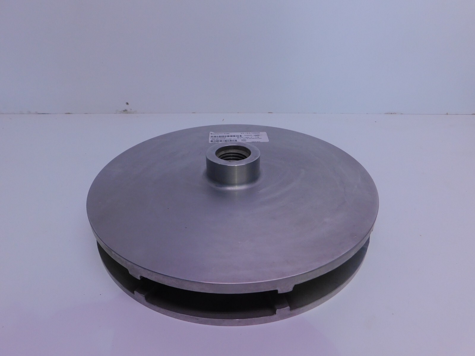 Pump Impeller, 13-1/4" outside dimension, 1-1/4" Bore. CD4MCu, NEW - Image 6