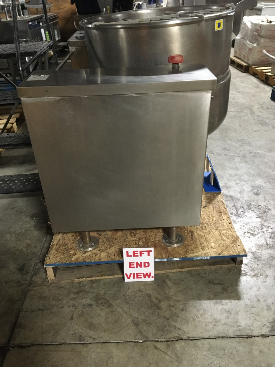 60 gallon Cleveland #MKDL-60-T, tilting cooker/mixer direct steam kettle, 316 Stainless Steel, 50 psi - Image 10