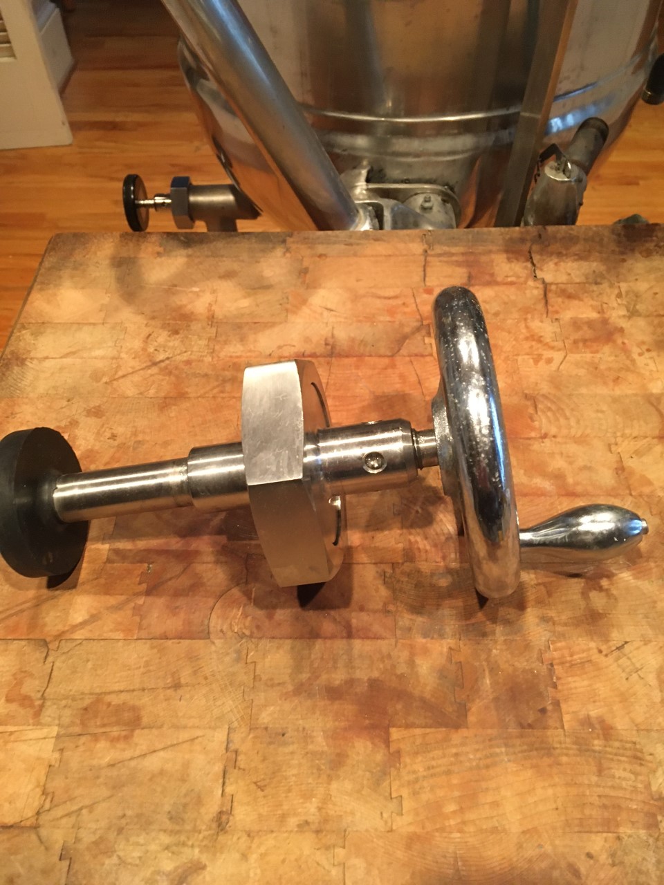 3" Groen steam kettle tangent draw off valve, complete assembly, new - Image 2
