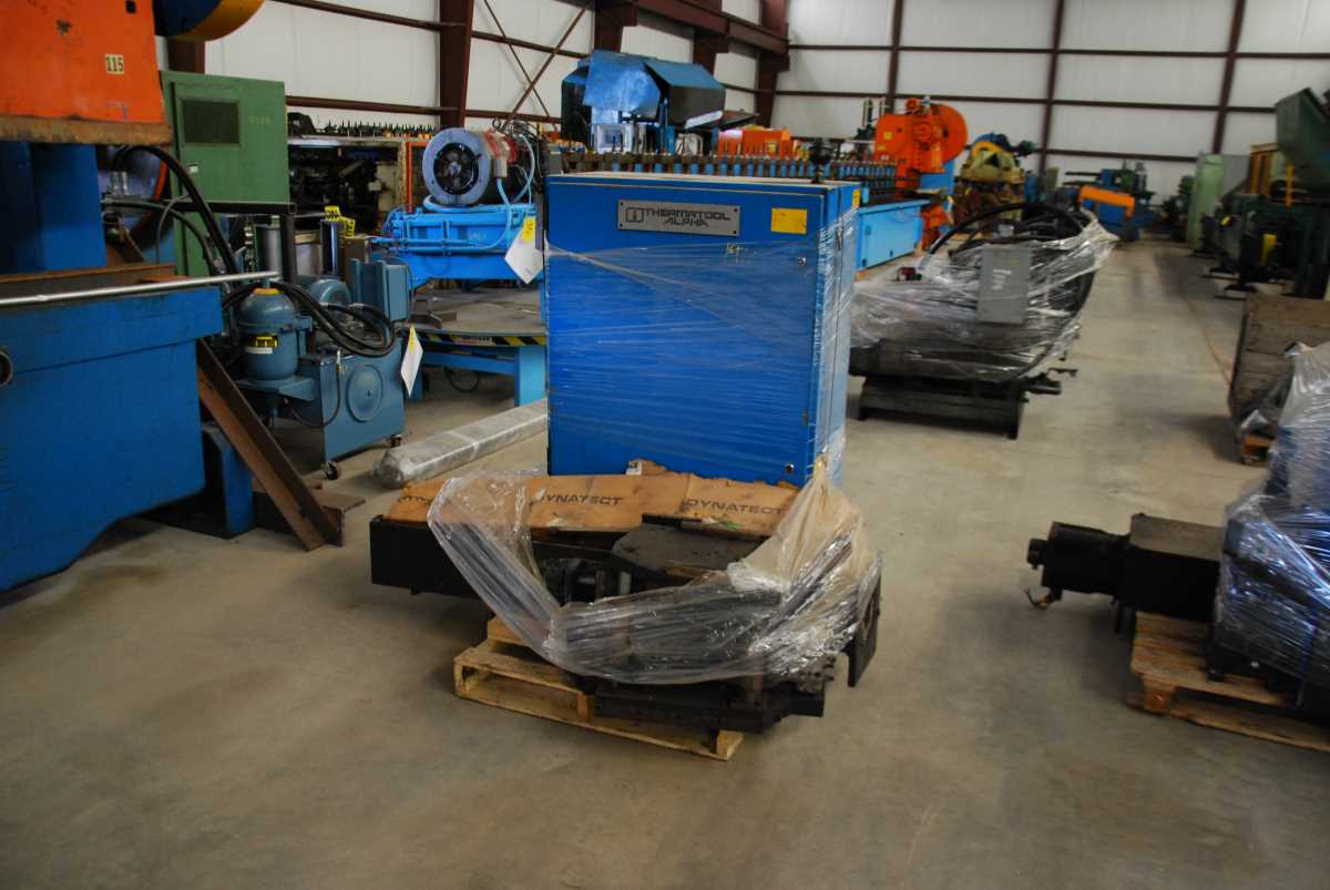 3" Alpha / Thermatool #TAFR-30006-60-45, double cut die set, 30 HP, 320/460 V., 3-phase, U-Trak 2 length - Image 6