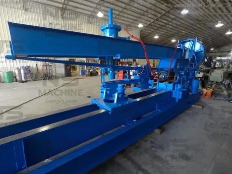 5/8" x 20' Blue Valley #5, VFD, new guide rolls, main cylinder rebuilt, air cylinder new seals - Image 3