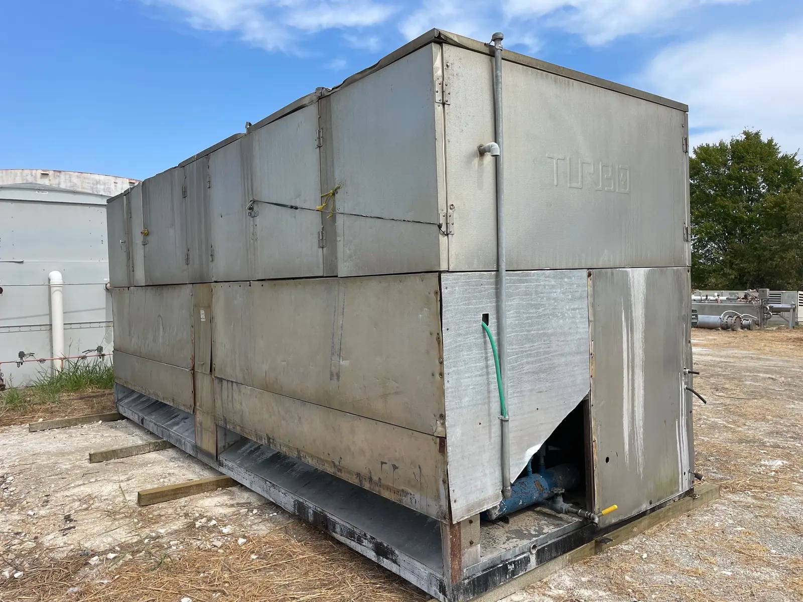 40 Ton, Turbo #CAR80LR, Plate Ice Maker, Stainless Steel, Ammonia (R-717), 30 GPM, 460 V, (4) 3/4 HP water - Image 5