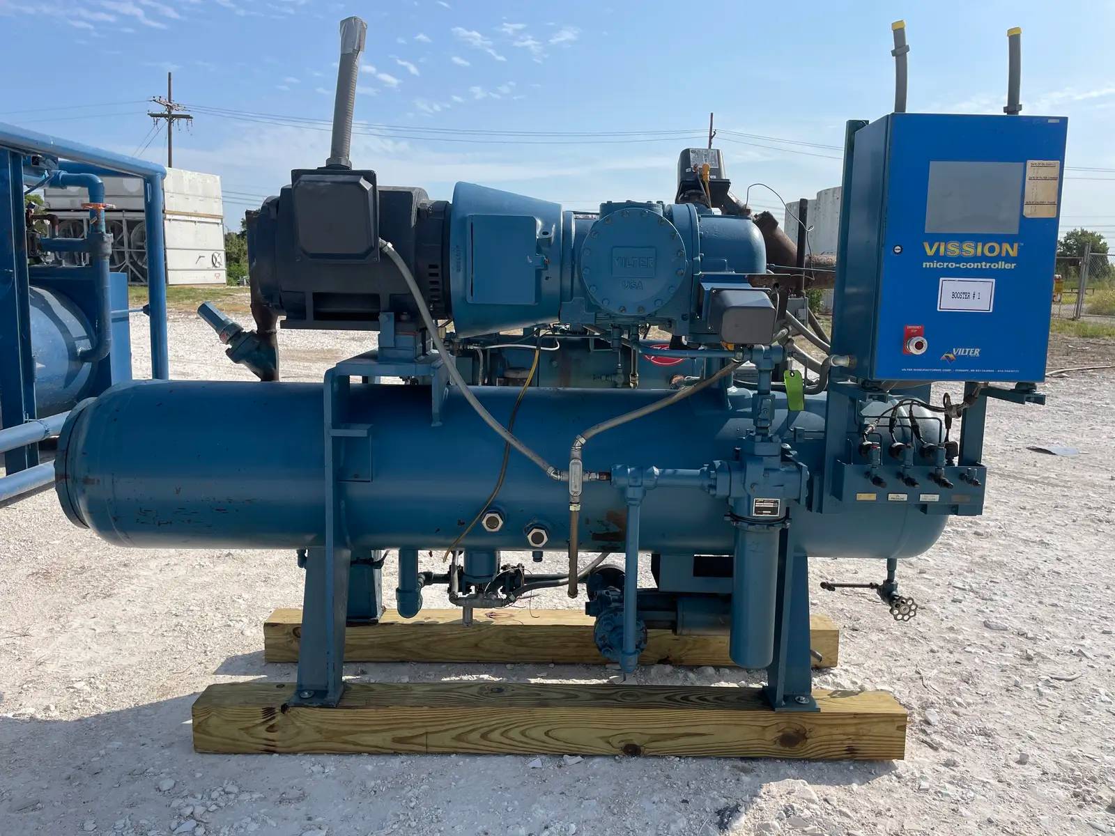 Vilter #VVR-R-B-NEC-LI-R717-VSM 401, Rotary Screw Compressor Package, 350 psig, 3600 RPM max, 208-230/460 V - Image 3