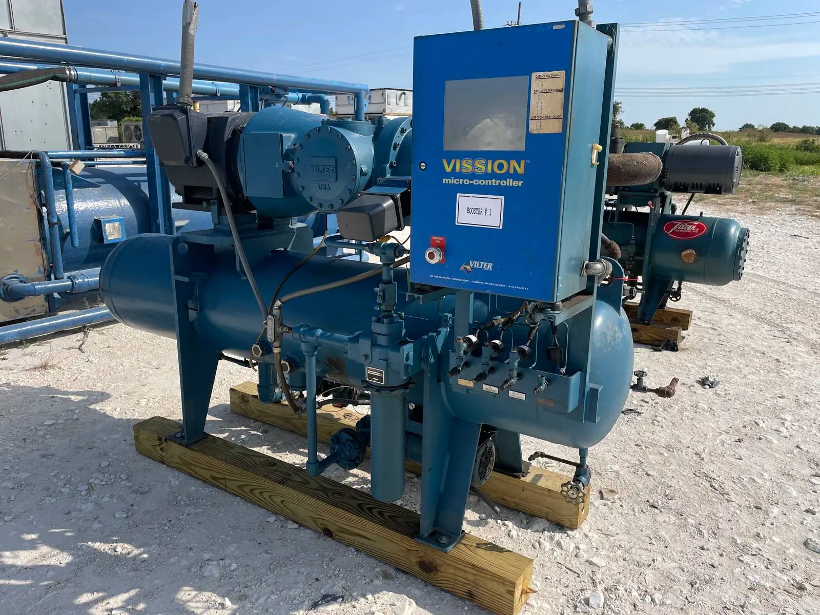 Vilter #VVR-R-B-NEC-LI-R717-VSM 401, Rotary Screw Compressor Package, 350 psig, 3600 RPM max, 208-230/460 V - Image 4